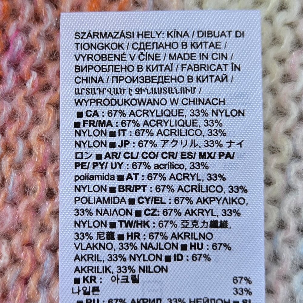 NWT Gap Forever Cozy Pink Spacedye Tunic Sweater - Picture 8 of 9
